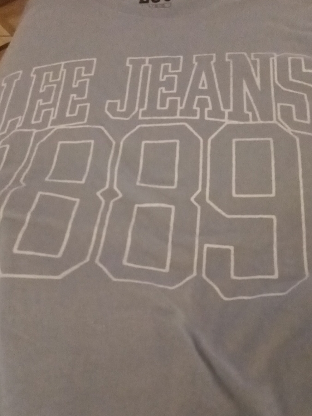 Lee Light Blue Graphic 'LEE JEANS 1989' Tee